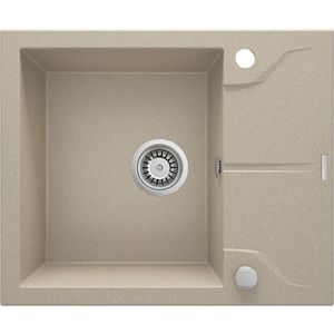 DEANTE DEANTE - Andante sandy - Granitový drez s odkvapkávačom ZQN_711A vyobraziť