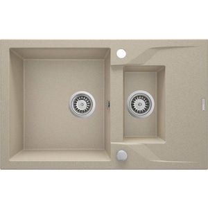DEANTE DEANTE - Andante sandy - Granitový drez, 1.5 - bowl s odkvapkávačom ZQN_7513 vyobraziť