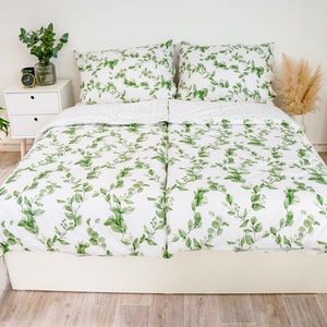 Stanex Krepové obliečky Eukalyptus obojstranné, 140 x 220 cm, 70 x 90 cm vyobraziť