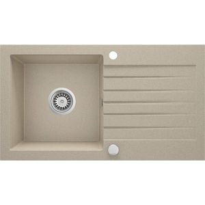 DEANTE DEANTE - Zorba sandy - Granitový drez s odkvapkávačom ZQZ_7113 vyobraziť