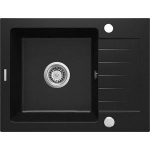 DEANTE DEANTE - Zorba čierna - Granitový drez s odkvapkávačom ZQZ_N11A vyobraziť
