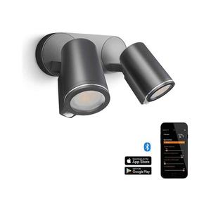 STEINEL 058654- LED Vonkajšie vietidlo so senzorom SPOT DUO 2xGU10/7, 5W/230V IP44 058654 vyobraziť