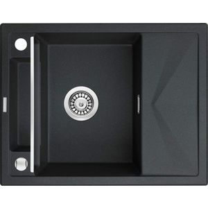 DEANTE DEANTE - Magnetic grafit metalic - Magnetic Granitový drez s odkvapkávačom ZRM_G11A vyobraziť