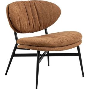 Designové křeslo Burma lounge terakota/černé vyobraziť