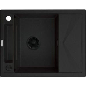 DEANTE DEANTE - Magnetic čierna - Magnetic Granitový drez s odkvapkávačom ZRM_N11A vyobraziť