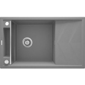 DEANTE DEANTE - Magnetic šedá metalic - Magnetic Granitový drez s odkvapkávačom ZRM_S113 vyobraziť