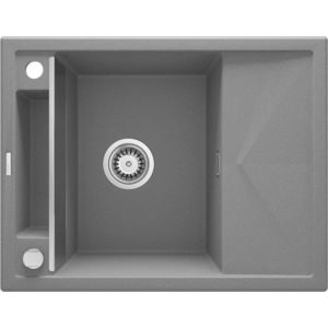 DEANTE DEANTE - Magnetic šedá metalic - Magnetic Granitový drez s odkvapkávačom ZRM_S11A vyobraziť
