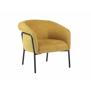 Designové křeslo Clover hořčicové vyobraziť