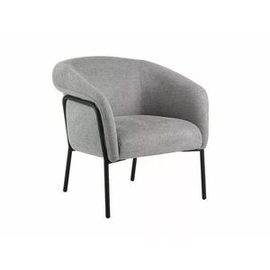 Designové křeslo Clover šedé vyobraziť