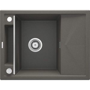 DEANTE DEANTE - Magnetic antracit metalic - Magnetic Granitový drez s odkvapkávačom ZRM_T11A vyobraziť