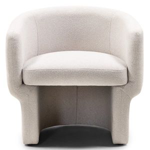 Designové křeslo Folo světle béžové vyobraziť