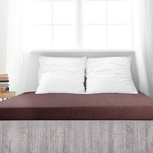 4Home froté prestieradlo Ideál tmavohnedá, 100 x 200 cm vyobraziť