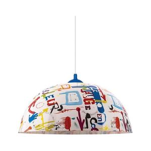 Prezent - Detský luster na lanku GRAFFITI 1xE27/60W/230V vyobraziť