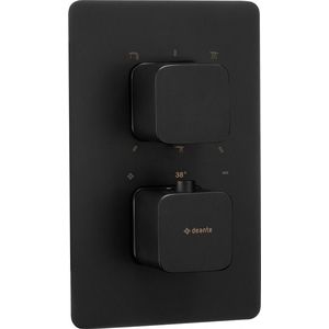 DEANTE - Therm čierna - Vonkajší prvok, pre termostatický BOX BXY_NECT vyobraziť