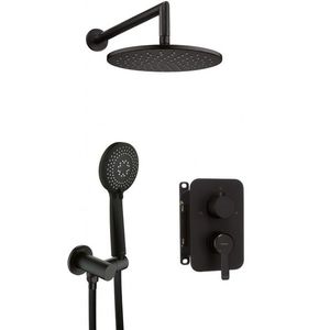 DEANTE DEANTE - Arnika čierna - Sprchový set pod omietku, s batériou BOX BXYZNQAM vyobraziť