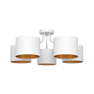 Luster prisadený ALBA 5xE27/15W/230V biela/zlatá P-2015/5 WT+GO vyobraziť