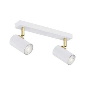 Argon 0890 - Bodové svietidlo LAGOS 2xGU10/5W/230V biela/zlatá 890 vyobraziť