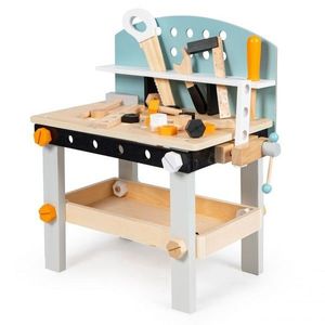 Dětská dílna HANDY ECOTOYS 38 ks hnědá vyobraziť