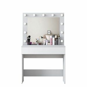 Kozmetický stolík Aria White vyobraziť