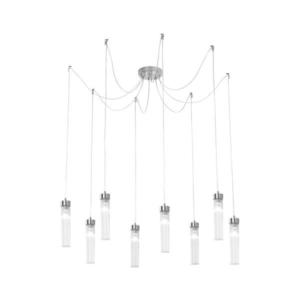 Kolarz 6009.30850 - Luster na lanku RAGGIO 8xE14/25W/230V pavúk striebro 6009.30850 vyobraziť