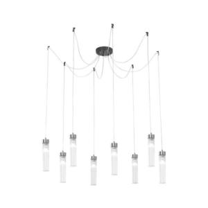 Kolarz 6009.30860 - Luster na lanku RAGGIO 8xE14/25W/230V pavúk matný chróm 6009.30860 vyobraziť