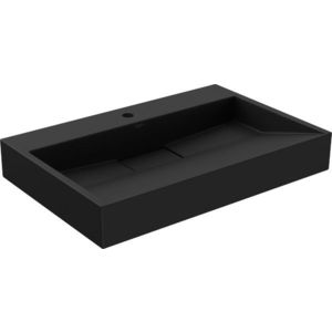 MEXEN - Ava umývadlo na dosku liaty mramor 1/O 70 x 46, čierna 23017071 vyobraziť
