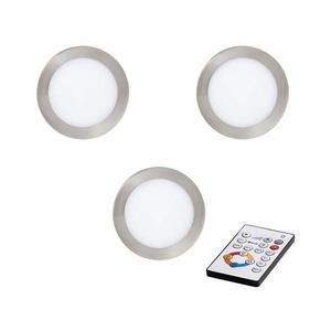 Eglo 78737 - SADA 3x LED Stmievateľné podhľadové svietidlo TINUS LED/17W/230V + DO 78737 vyobraziť