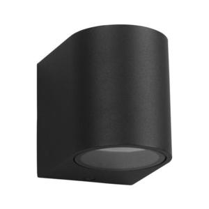 Vonkajšie nástenné svietidlo OVALIS 1xGU10/35W/230V IP44 čierna EKO8302 vyobraziť