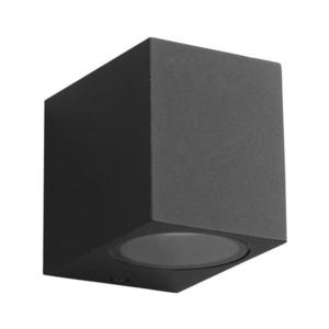 Vonkajšie nástenné svietidlo BOKA 1xGU10/60W/230V IP44 čierna EKO8326 vyobraziť