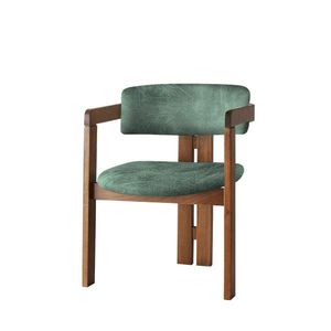 Jedálenská stolička CO Green and Walnut vyobraziť