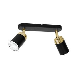Bodové svietidlo RENO 2xGU10/8W/230V čierna/zlatá 5164 vyobraziť