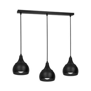 Luster na lanku AKTAN 3xE27/60W/230V čierna 3375 vyobraziť