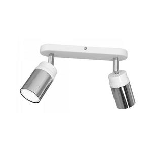 Bodové svietidlo NEST 2xGU10/8W/230V biela/chróm 1777 vyobraziť