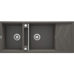 DEANTE DEANTE - Magnetic anthracite metallic granitový drez 2-bowl ZRM_T213 vyobraziť