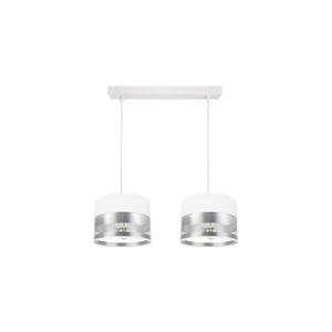 Luster na lanku MILO 2xE27/60W/230V strieborná 0336 vyobraziť