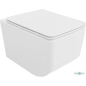 MEXEN - Vera závesná WC misa Rimless vrátane sedátka s slow-slim, Duroplast, biela 30164000 vyobraziť