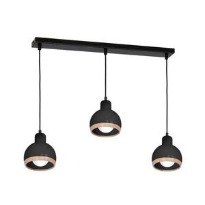Luster na lanku OVAL 3xE27/60W/230V čierna MLP7046 vyobraziť