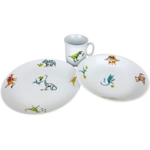 Thun 3-dielna detská jedálenská súprava Dinosaury vyobraziť