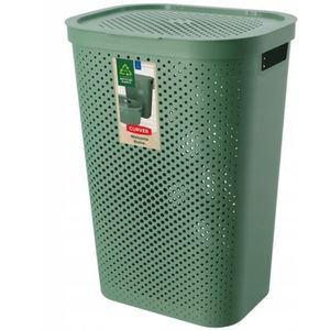 Curver Kôš na špinavú bielizeň Infinity 59 l, zelená vyobraziť