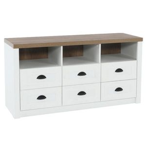 Komoda PROVANCE K6S, sosna andersen vyobraziť