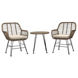 Autronic Záhradný set 1+2, kov, polyratan, prírodná, AZ-F1208 NAT vyobraziť