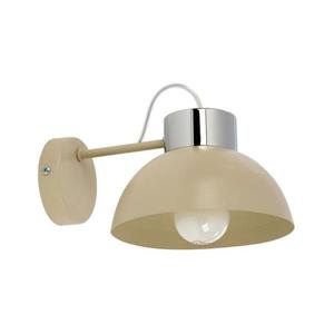 Nástenné svietidlo TEDI 1xE27/60W/230V béžová/chróm 3385 vyobraziť