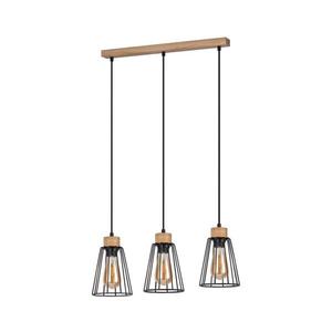 1311374 - Luster na lanku ORAZIO 3xE27/60W/230V dub 1311374 vyobraziť