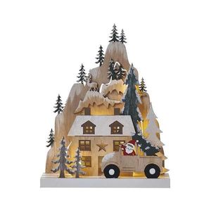 LED Vianočná dekorácia 10xLED/2xAA béžová DCWW17 vyobraziť