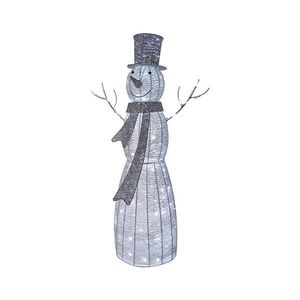 LED Vianočná dekorácia 120xLED/2, 8W/230V 124 cm snehuliak DCFC01 vyobraziť