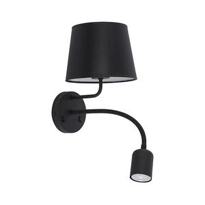 Nástenná lampa MAJA 1xE27/15W/230V + 1xGU10/10W/230V čierna 2537 vyobraziť