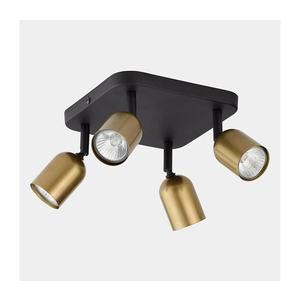 Bodové svietidlo TOP 4xGU10/10W/230V zlatá/čierna 3307 vyobraziť