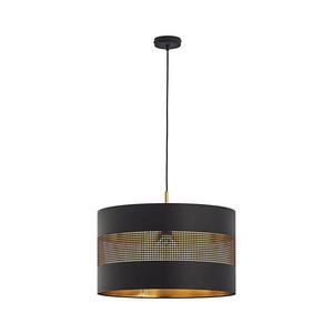 Luster na lanku TAGO 1xE27/25W/230V čierna/zlatá 3211 vyobraziť
