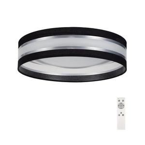 LED Stmievateľné stropné svietidlo SMART CORAL LED/24W/230V čierna/strieborná + DO BG-639 vyobraziť