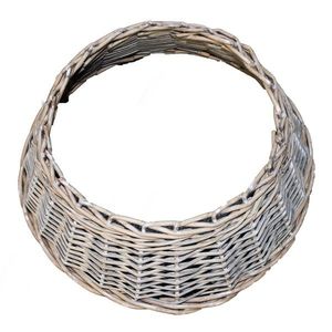 Prútený obal na stojan vianočného stromčeka hnedá, 60 x 42 x 26 cm vyobraziť